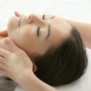 Image of woman getting a Swedish Massage